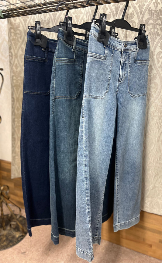 C'EST MOIJEU デニムワイドPT