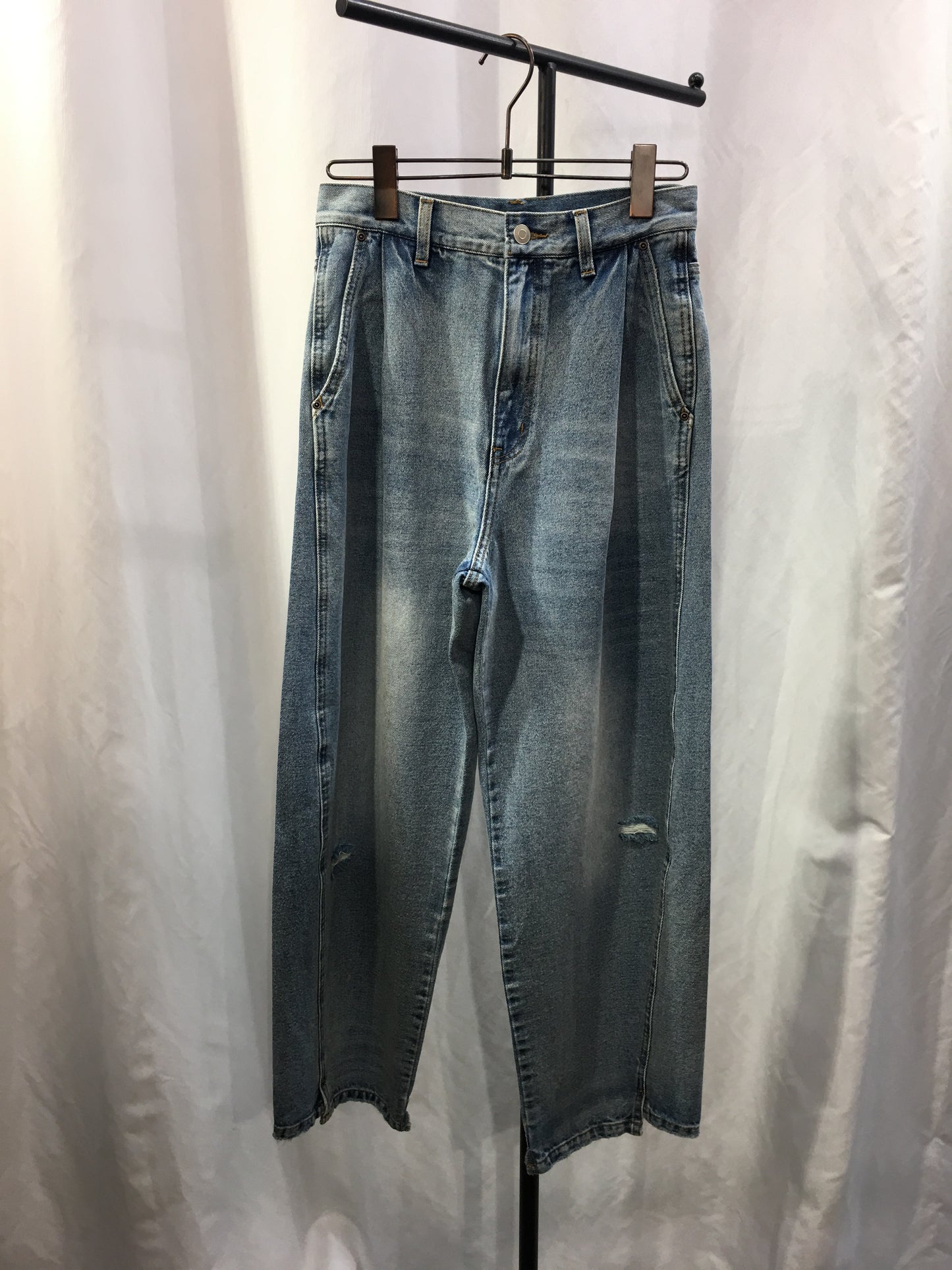 ☆YENN CURVED SEAM DENIM PT
