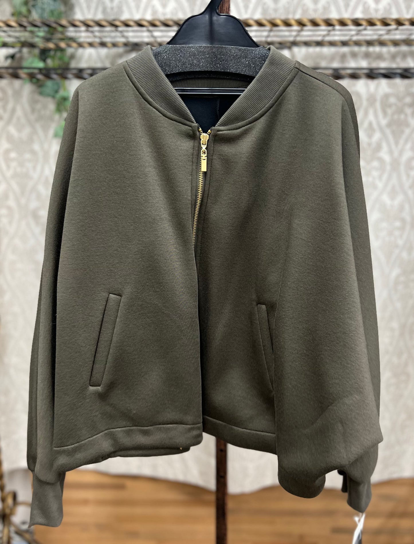 DOS DIOSAS フリルブルゾン