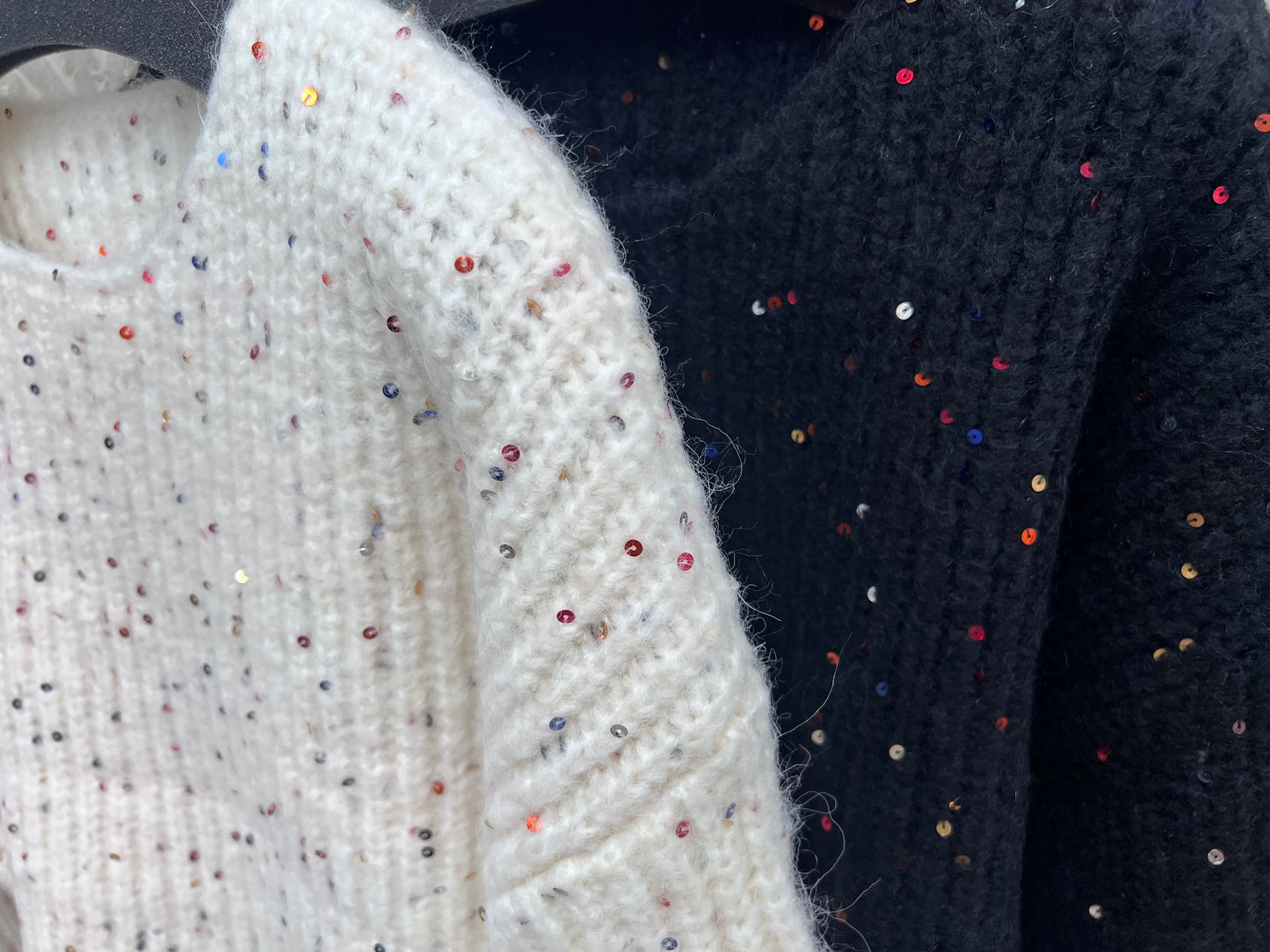 DOS DIOSAS スパンコールセーター