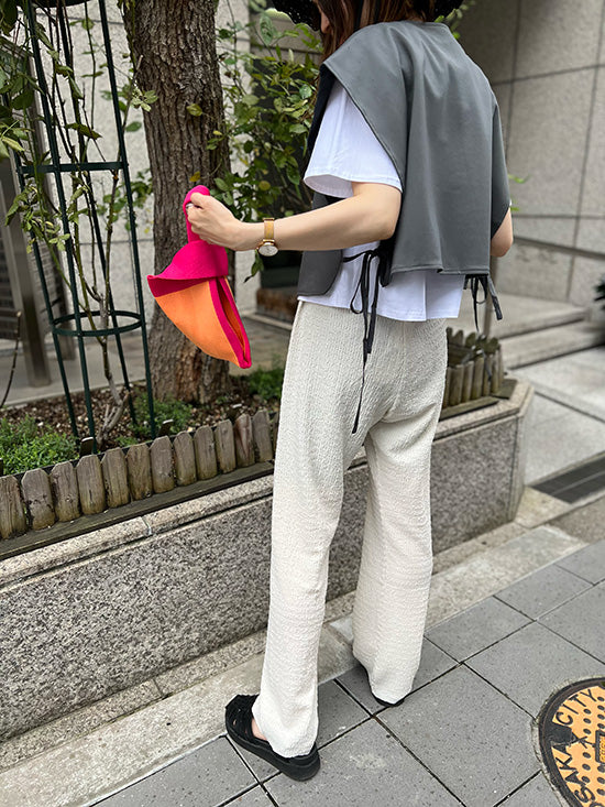 MH テクスチャーパンツ