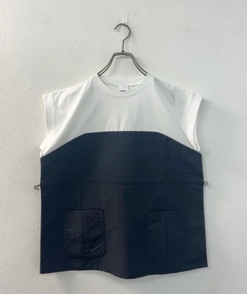 ☆【6月21日追加】異素材ドッキングTシャツ