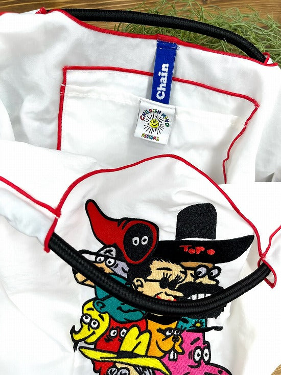 Ball & Chain エコバッグ(M) RYU.PEOPLE