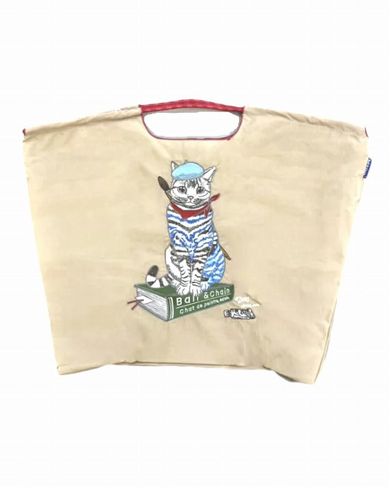 Ball & Chainエコバッグ(L) P.CAT
