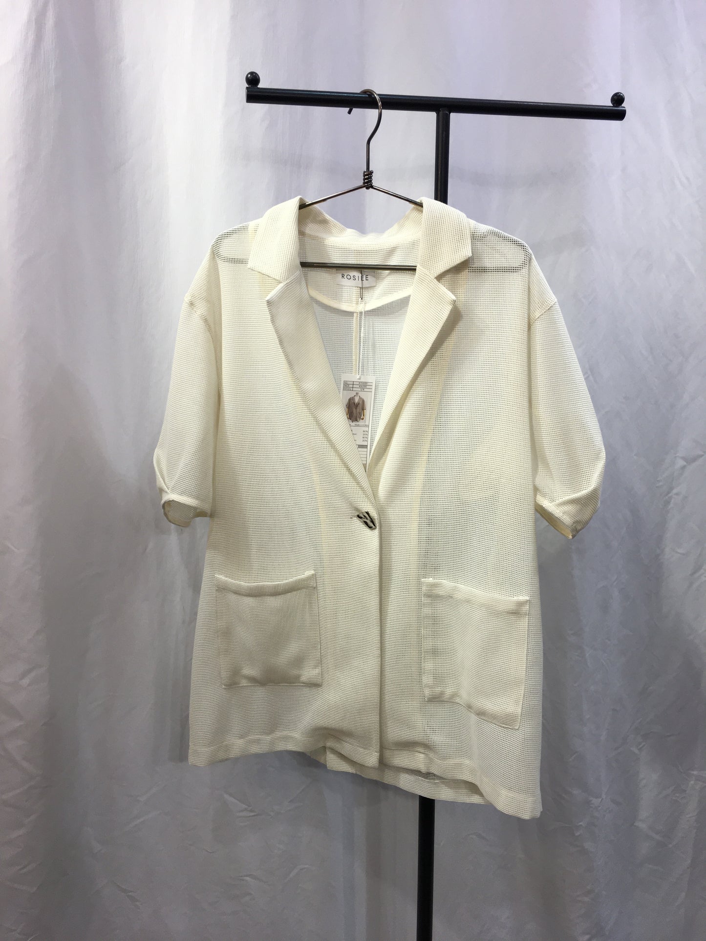 ☆ROSIEE メッシュ半袖JK【予約商品 6月末〜7月頭入荷予定】