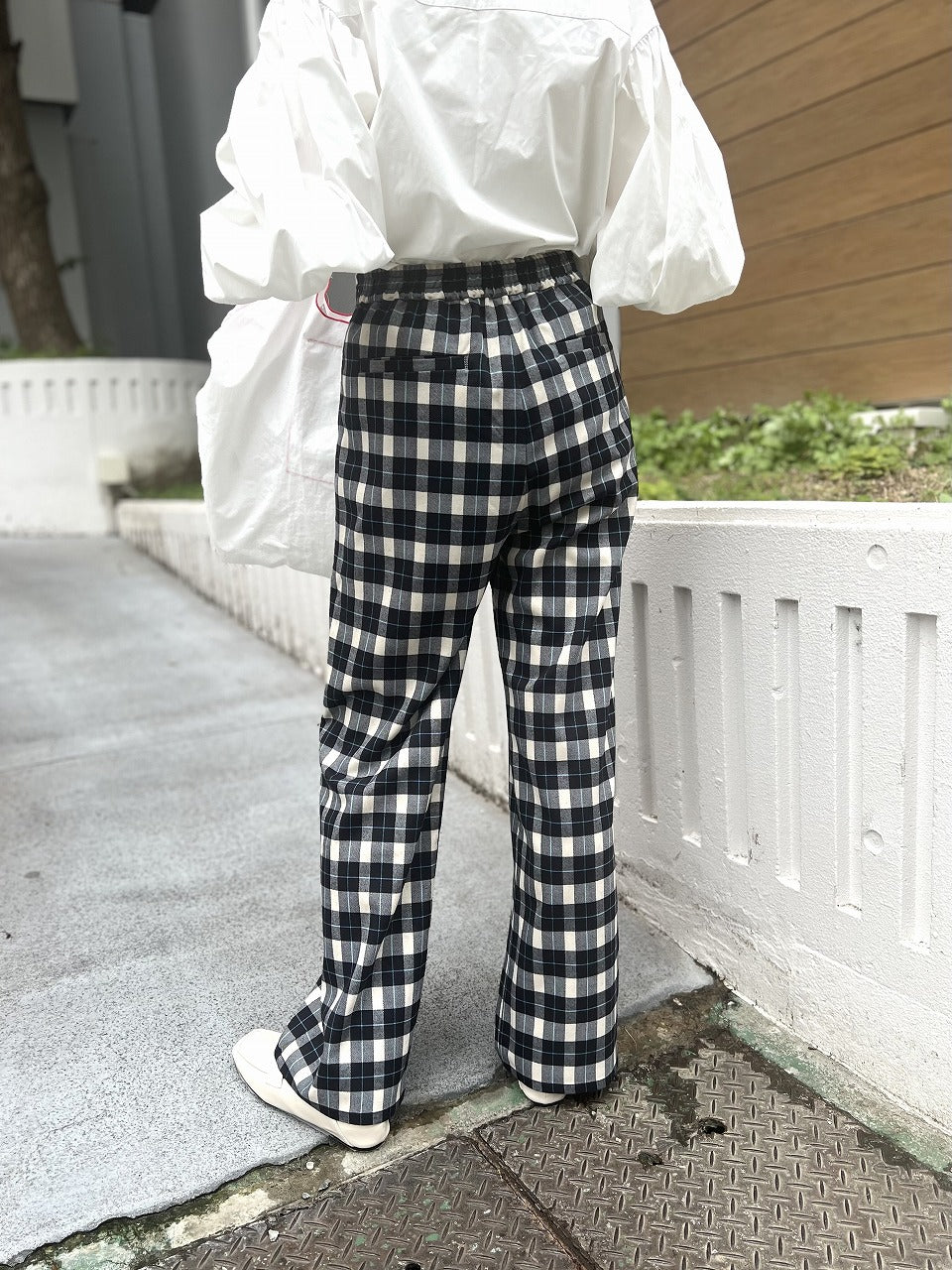 jouetie ルーズタックパンツ