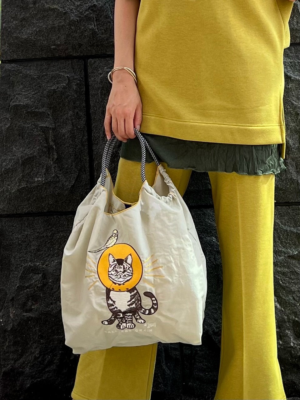 Ball & Chain ナイロンバッグ(M) D.CAT