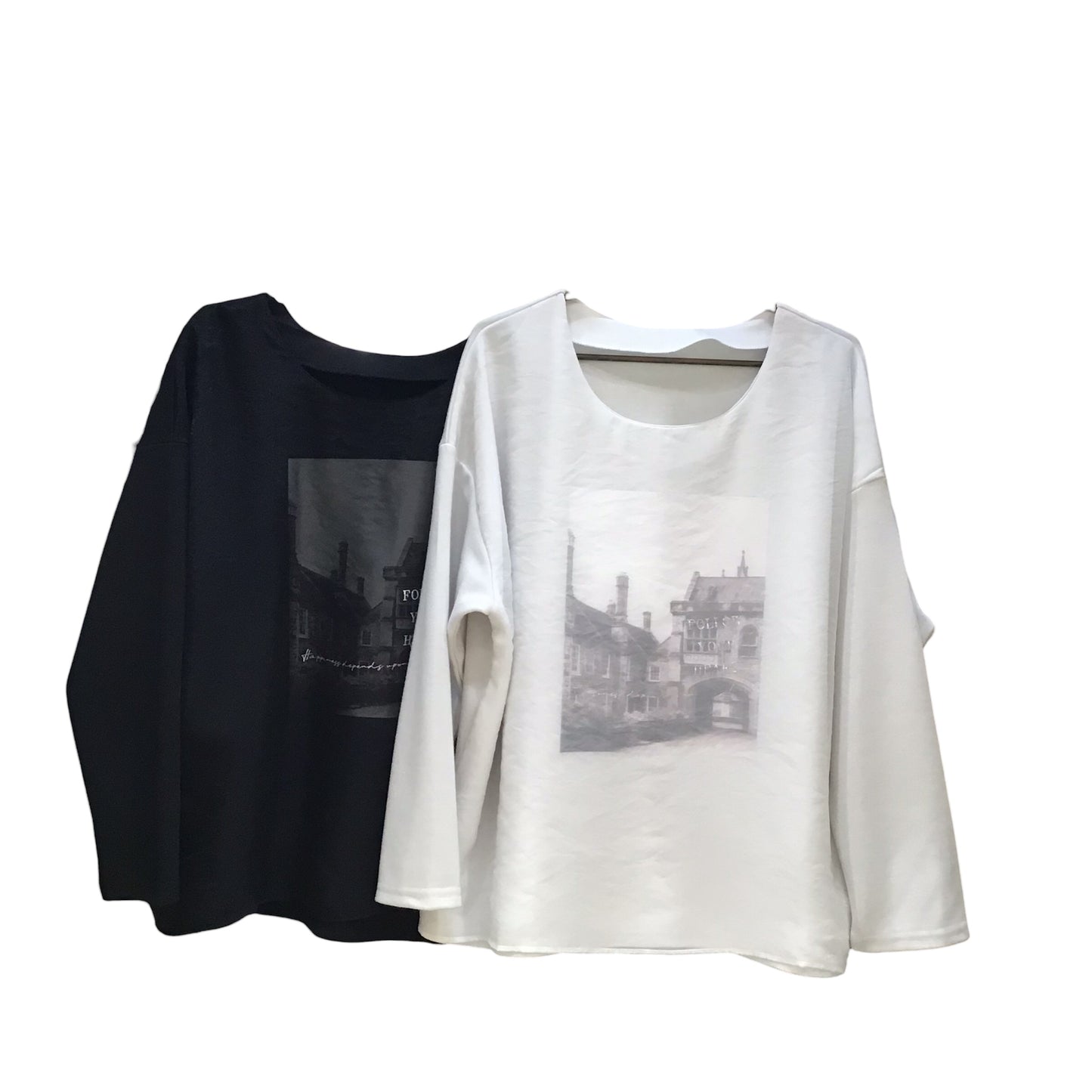 ◎転写ラメ重ねTOPS