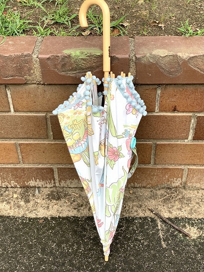 nuts 日傘 ポンポン小【本体価格+送料770円込み】