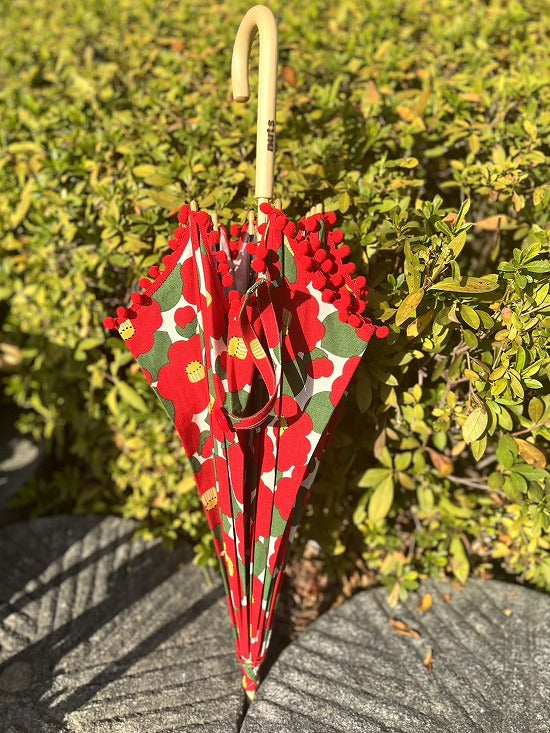 nuts日傘 ポンポン小【本体価格+送料770円込み】