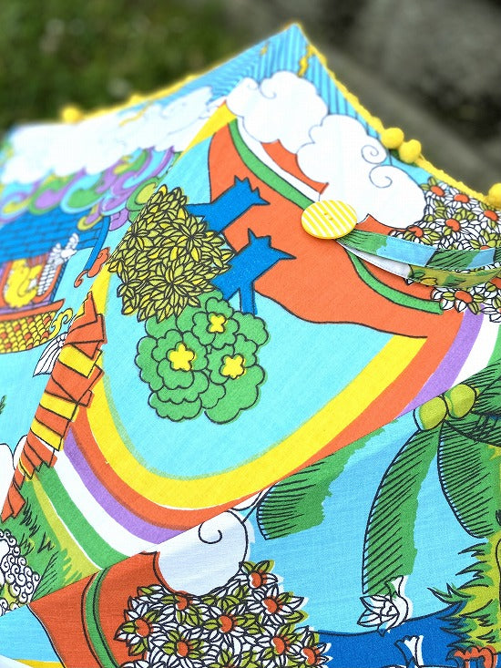 nuts 日傘 ポンポン小【本体価格+送料770円込み】