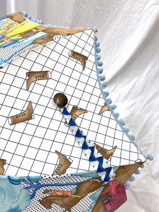 nuts 日傘 ポンポン小【本体価格+送料770円込み】