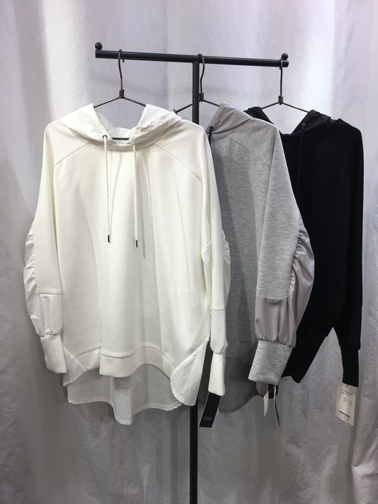 ☆ATELIER SIX Lダンボール異素材パーカー