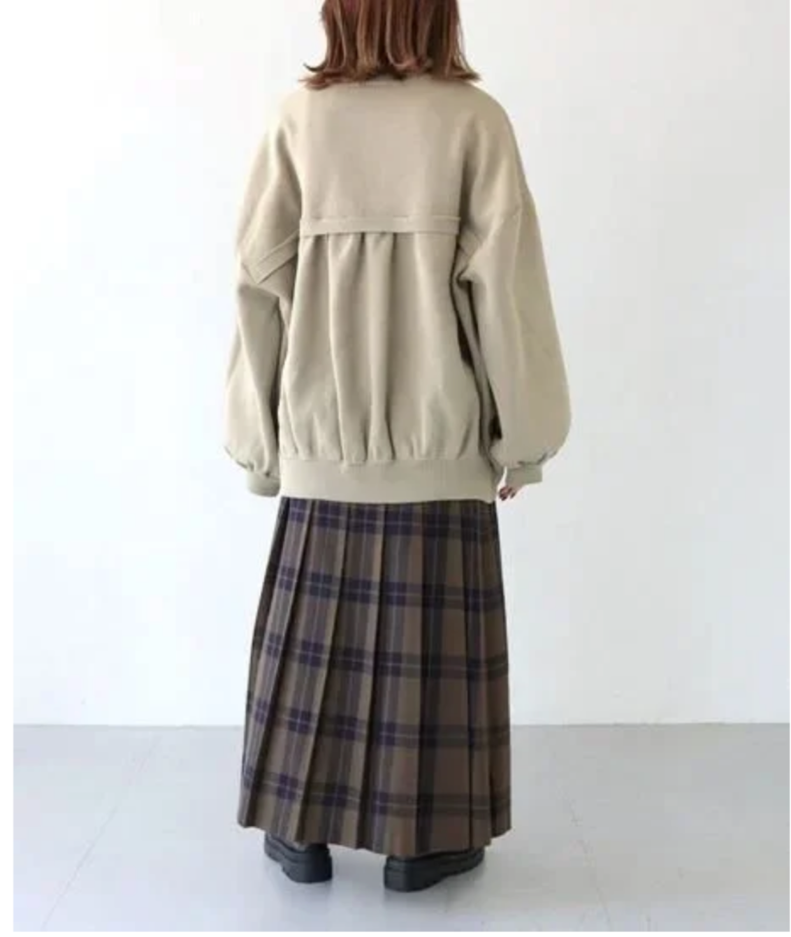 vingtrois ミラノダンボールKNITボリュームブルゾン