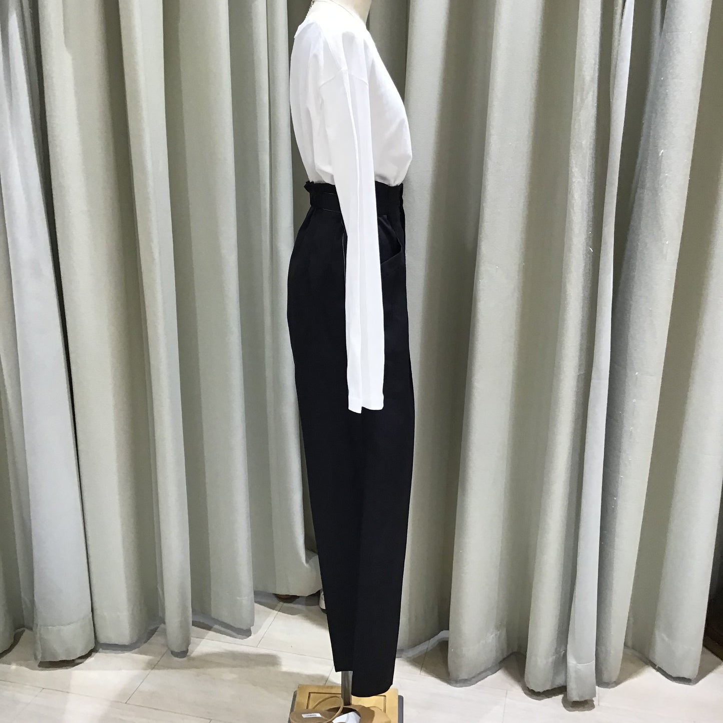 ◎Eimee LawロゴテープベルトタックワイドPT