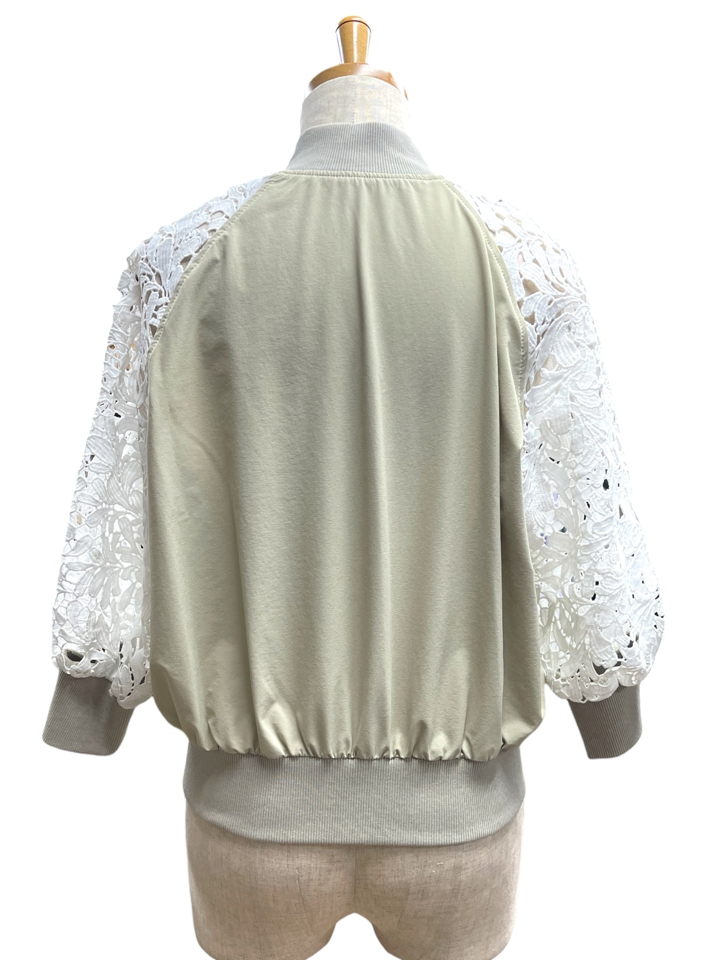 Mia 袖レースブルゾン