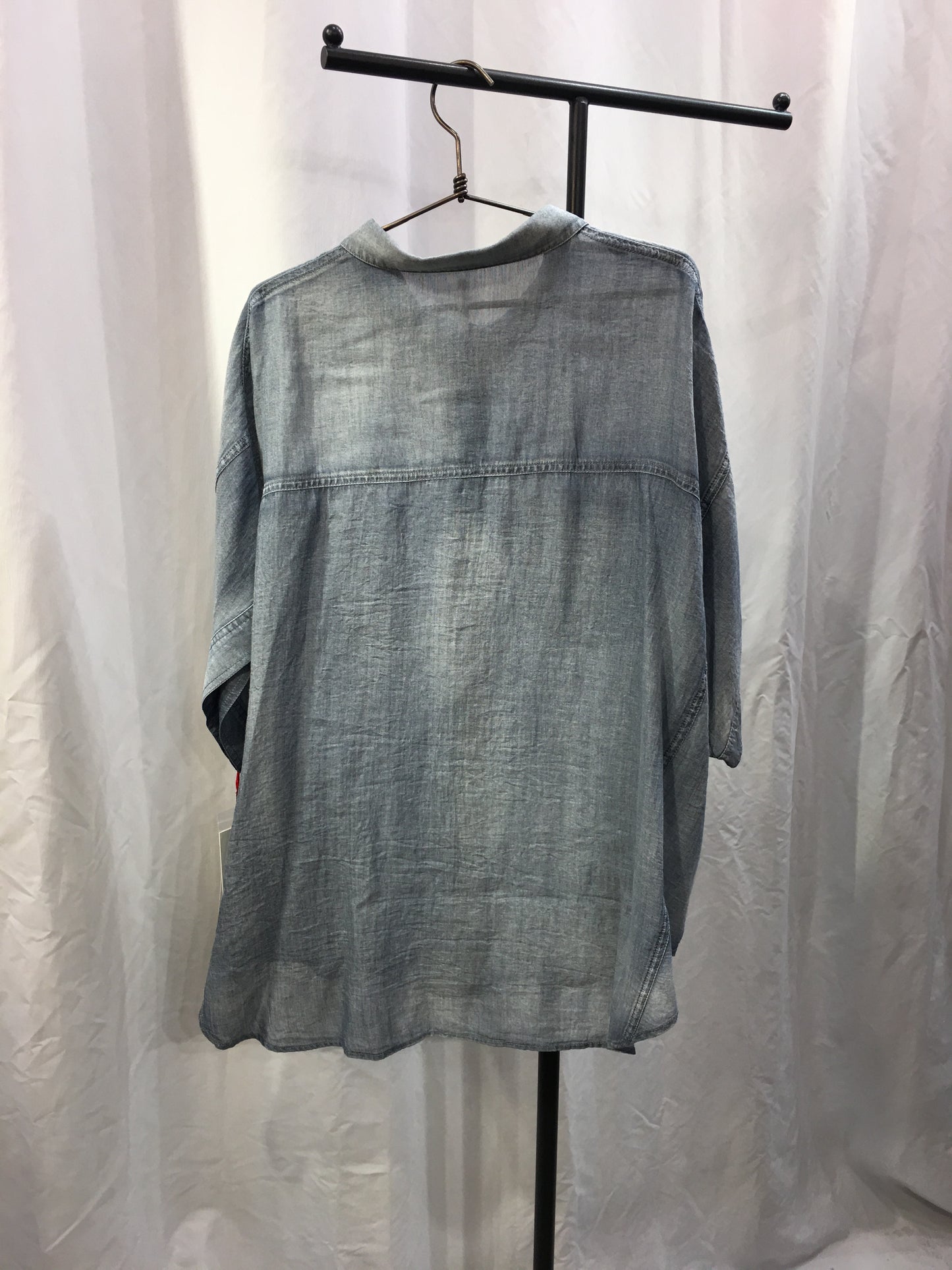 再入荷!☆C.Mシアーデニムワイドシャツ