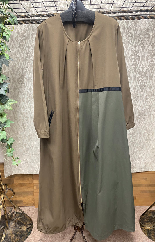 アシメロングZIPコートOP