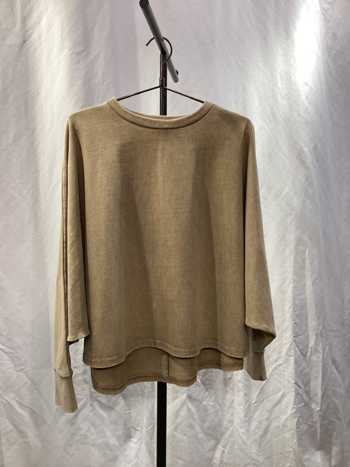 ☆RILATOピグメント加工クロップドロンT