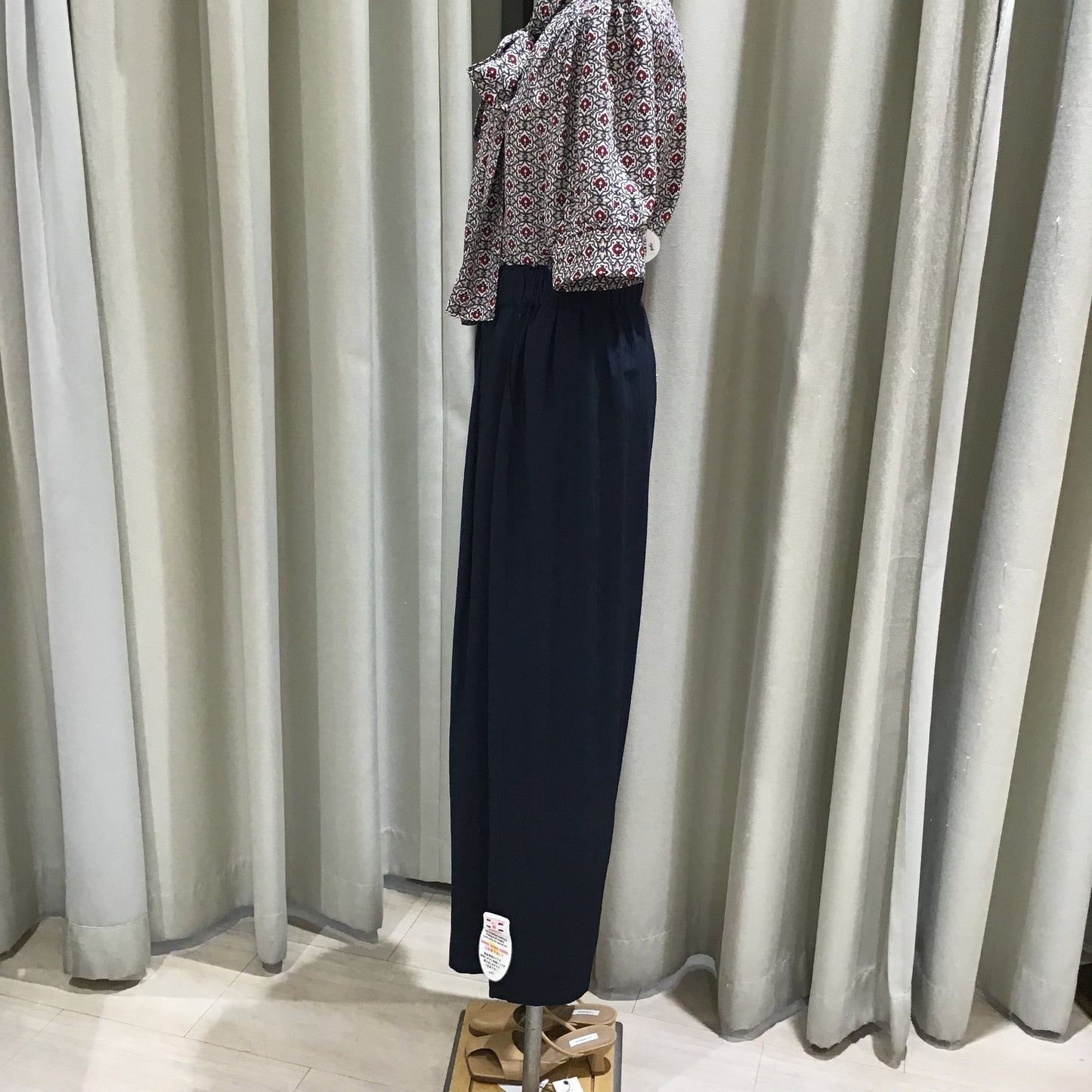 ◎cafune タックワイドパンツ