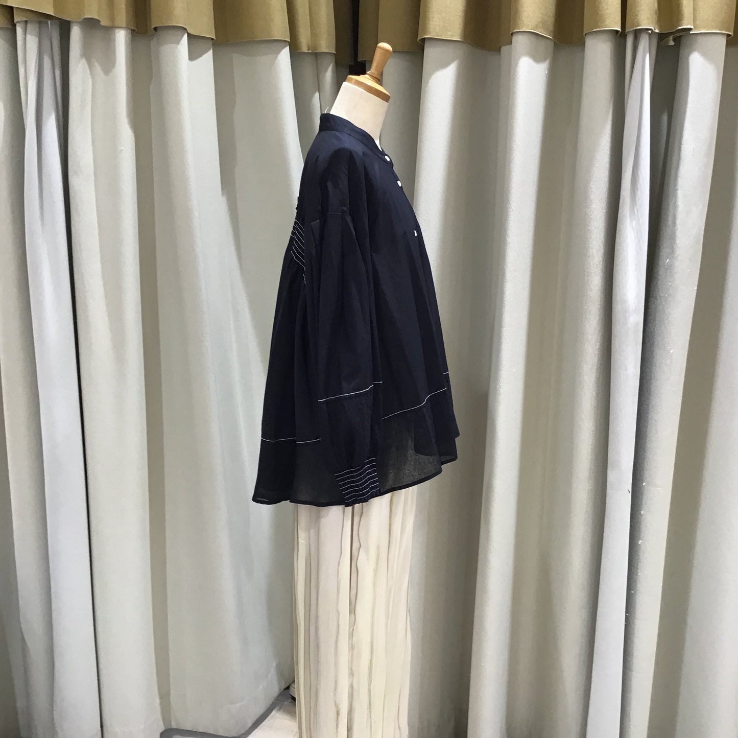 ◎Eimee Law バックシャーリングシアーヘムBL