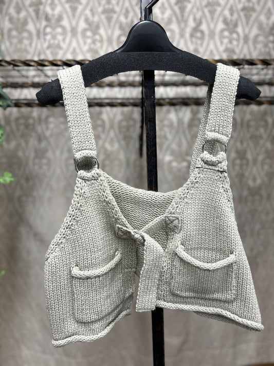 ニットビスチェ