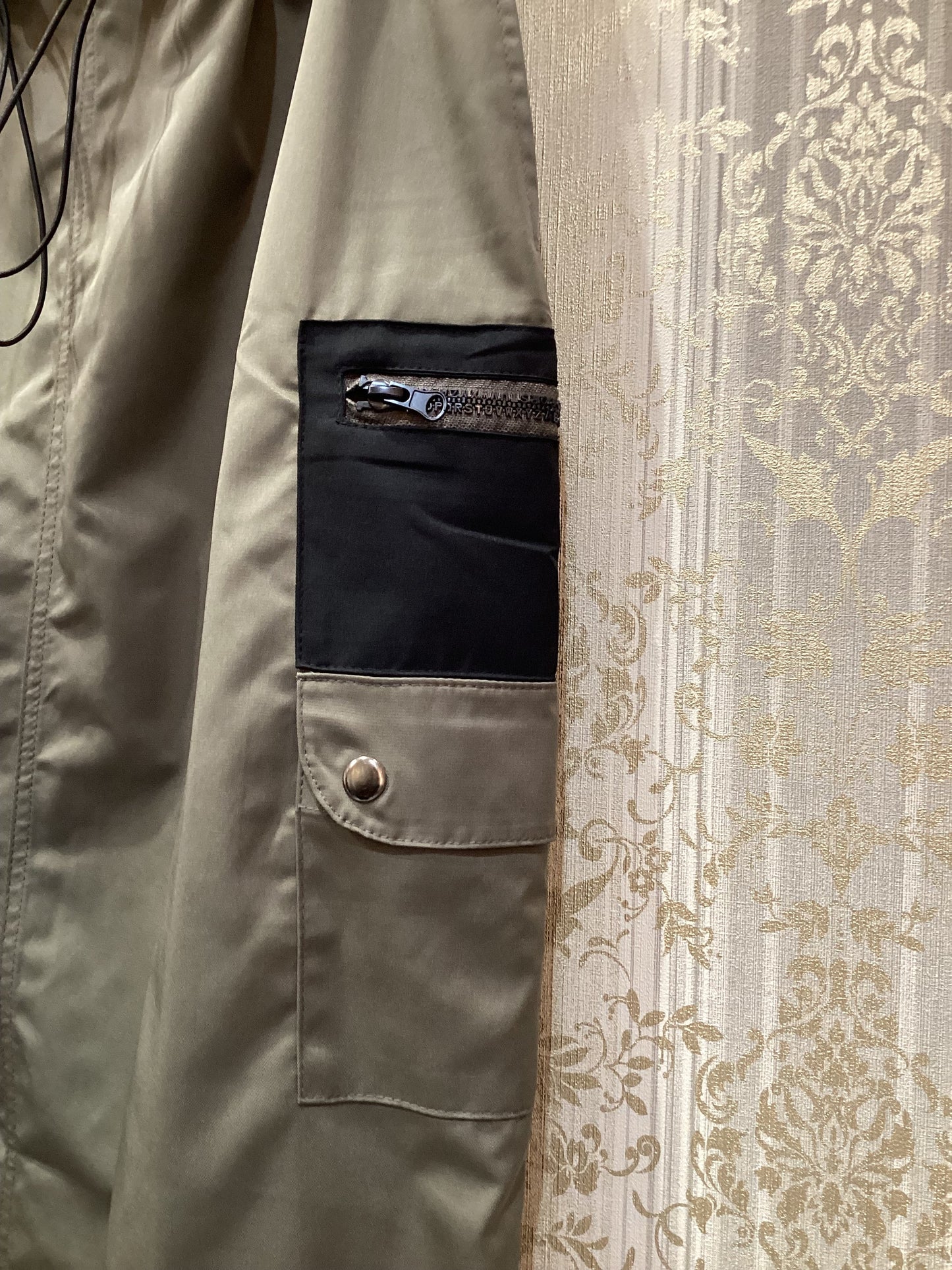 ◯アルファベットZIP3WAYサロペット