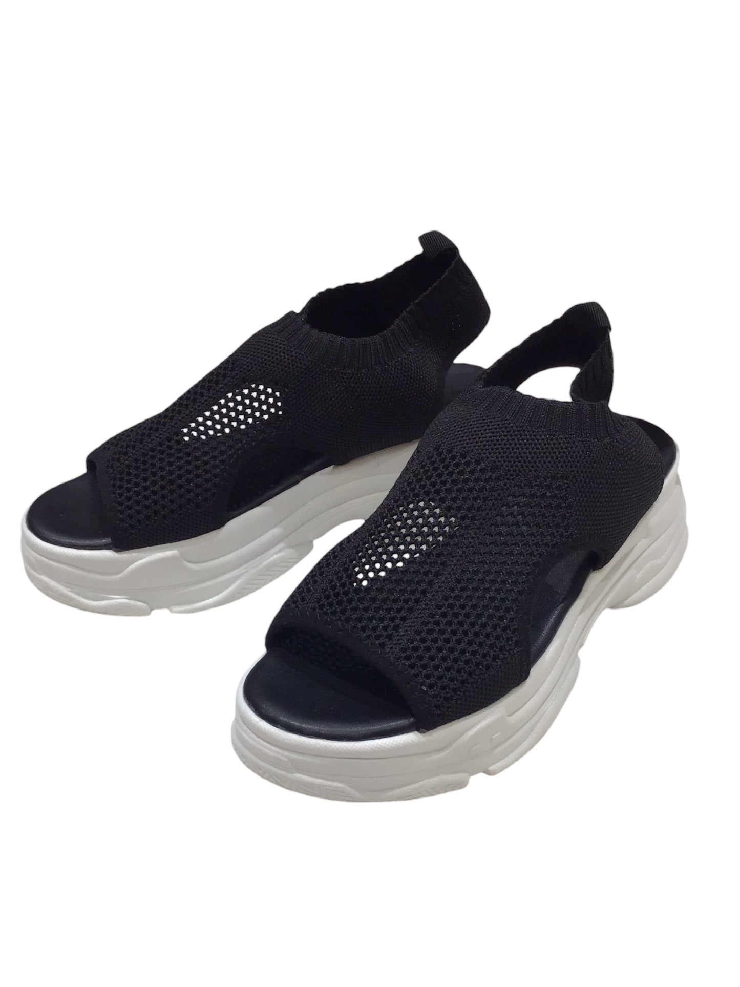 ◎メッシュ厚底サンダル