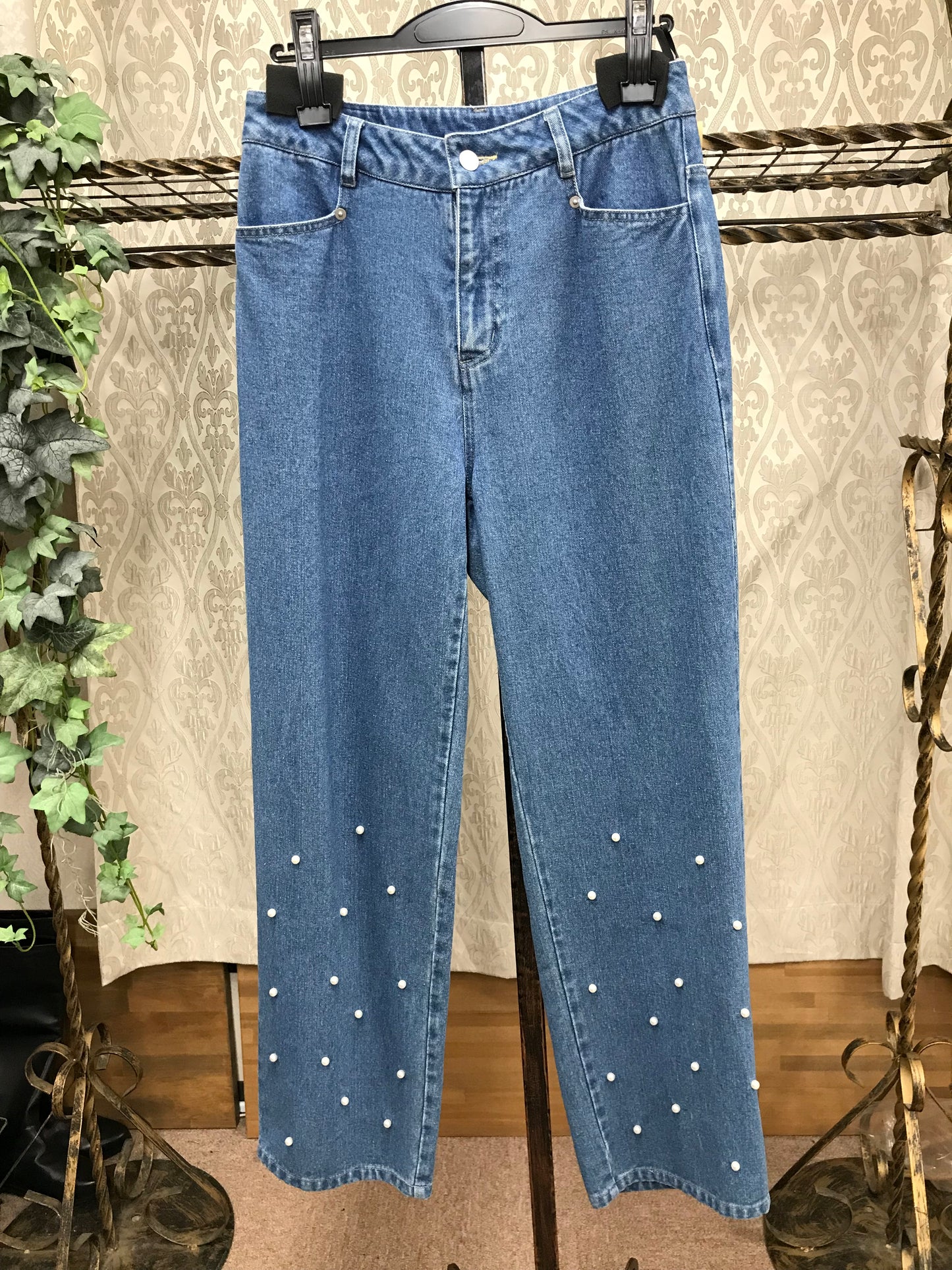 C’EST MOIJEU blue パールデニムPT