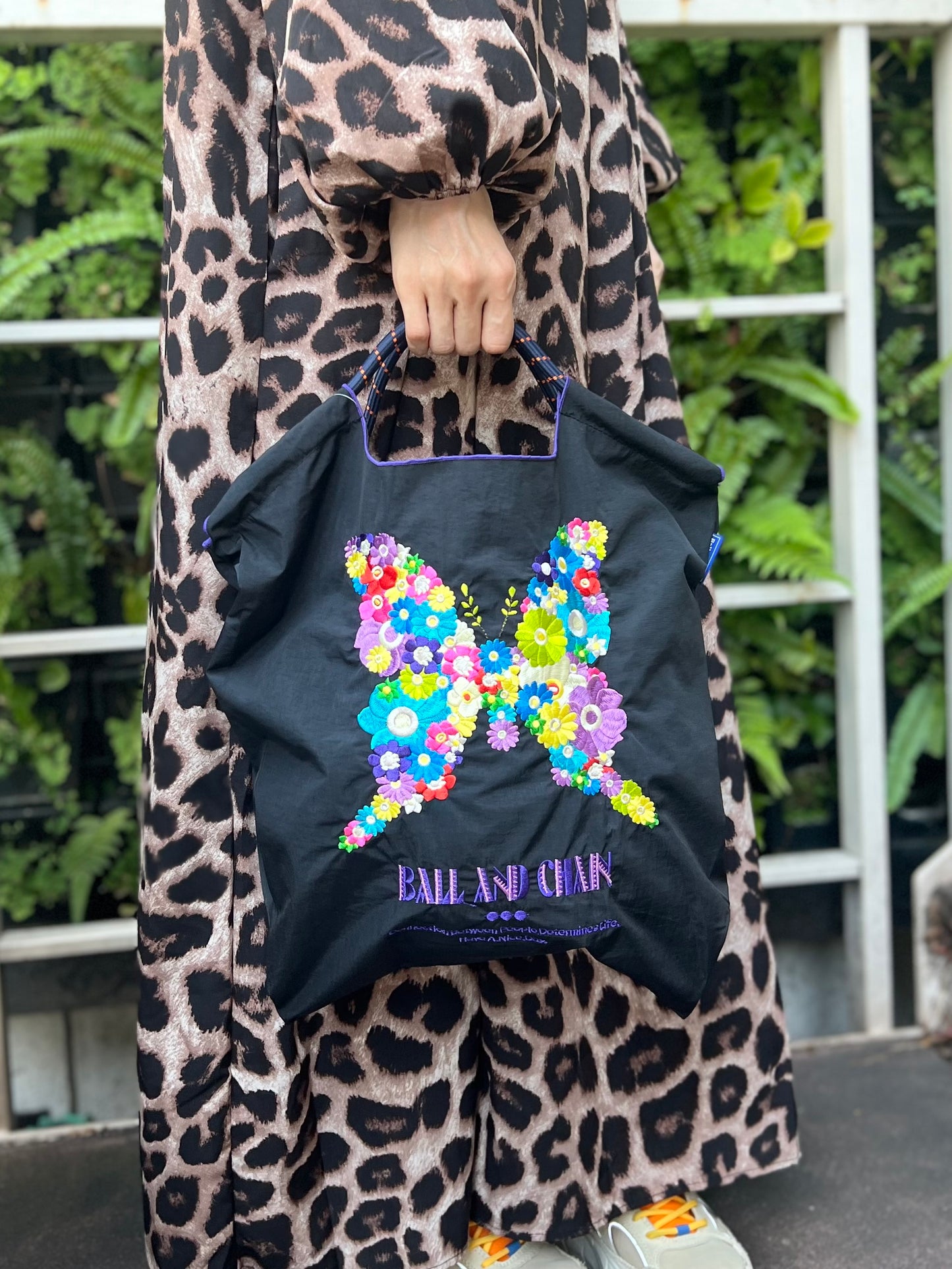 Ball & Chainエコバッグ F.BUTTERFLY