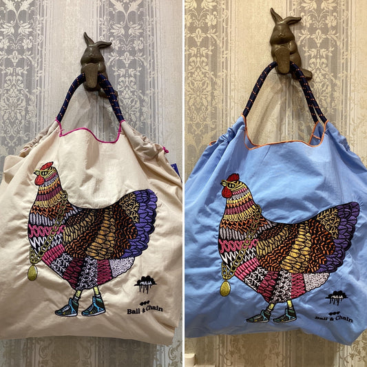 ◯ball&chain エコバッグ M.CHICKEN (Mサイズ)