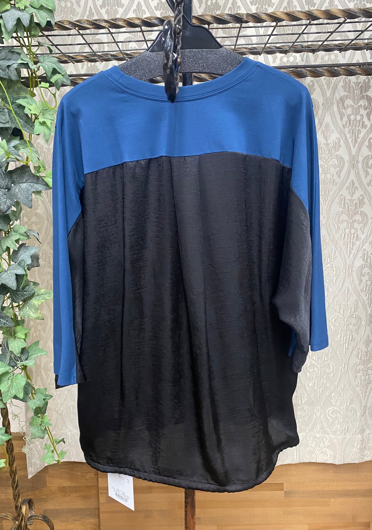DOLLUPOOPS箔プリント配色ドルマンTOPS