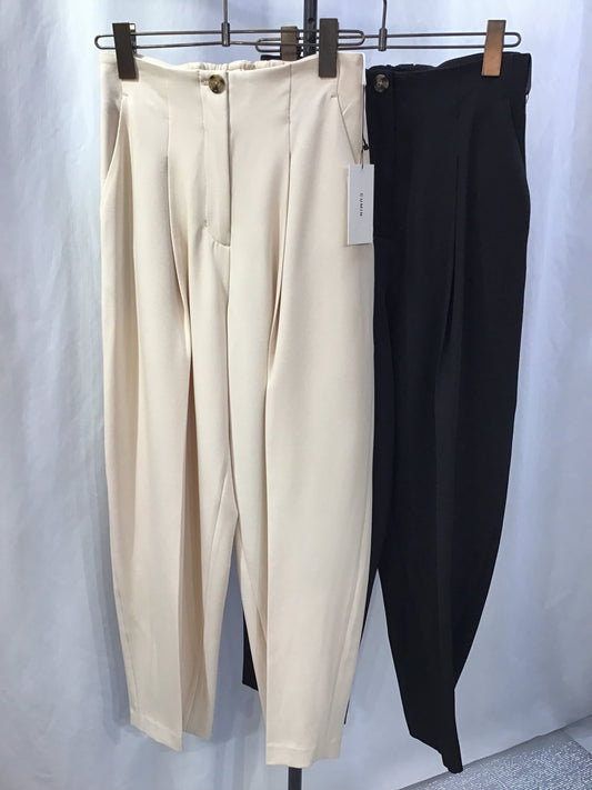 ☆CUMINハイウエストストレッチツイルタックPT