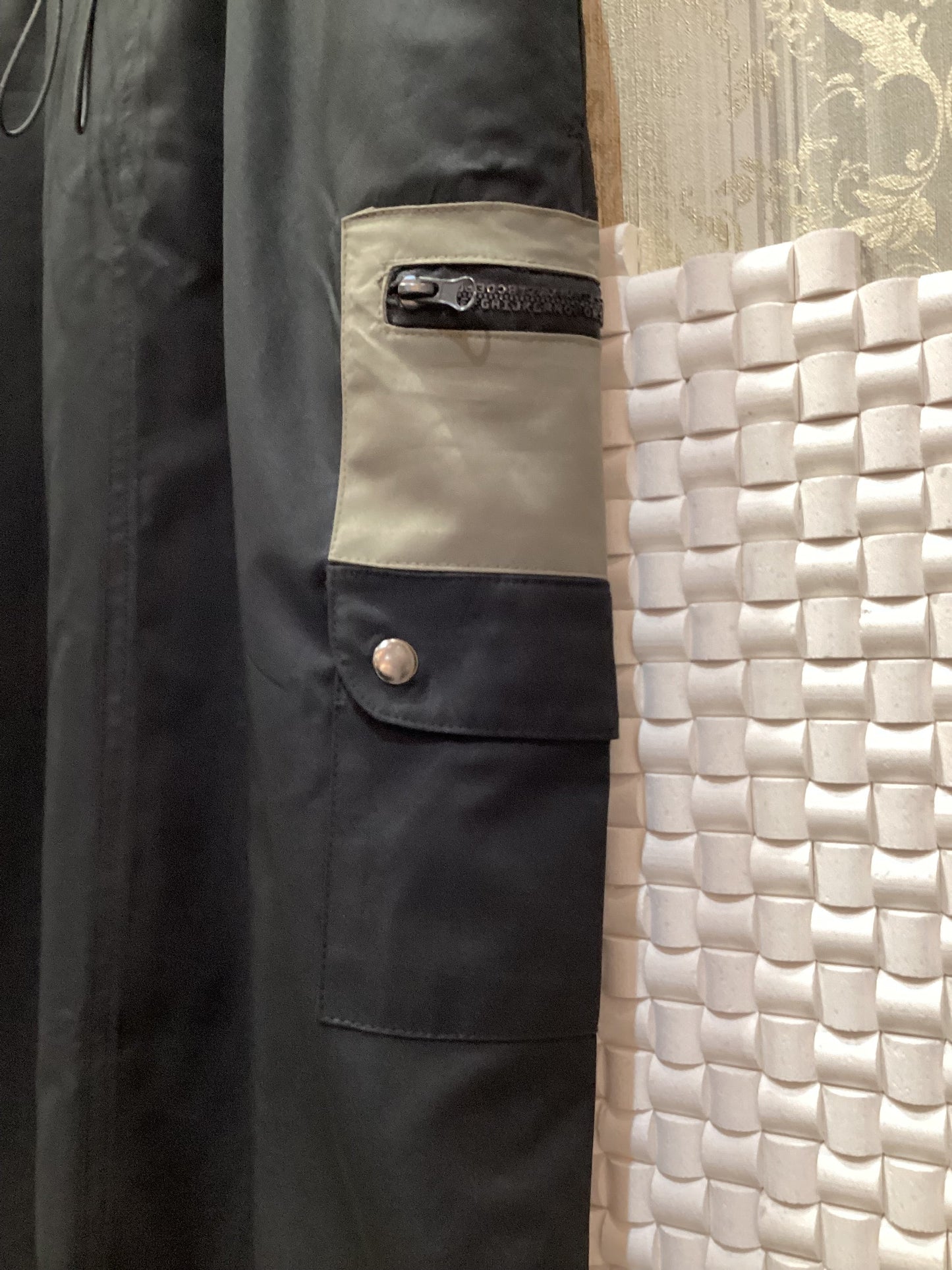 ◯アルファベットZIP3WAYサロペット