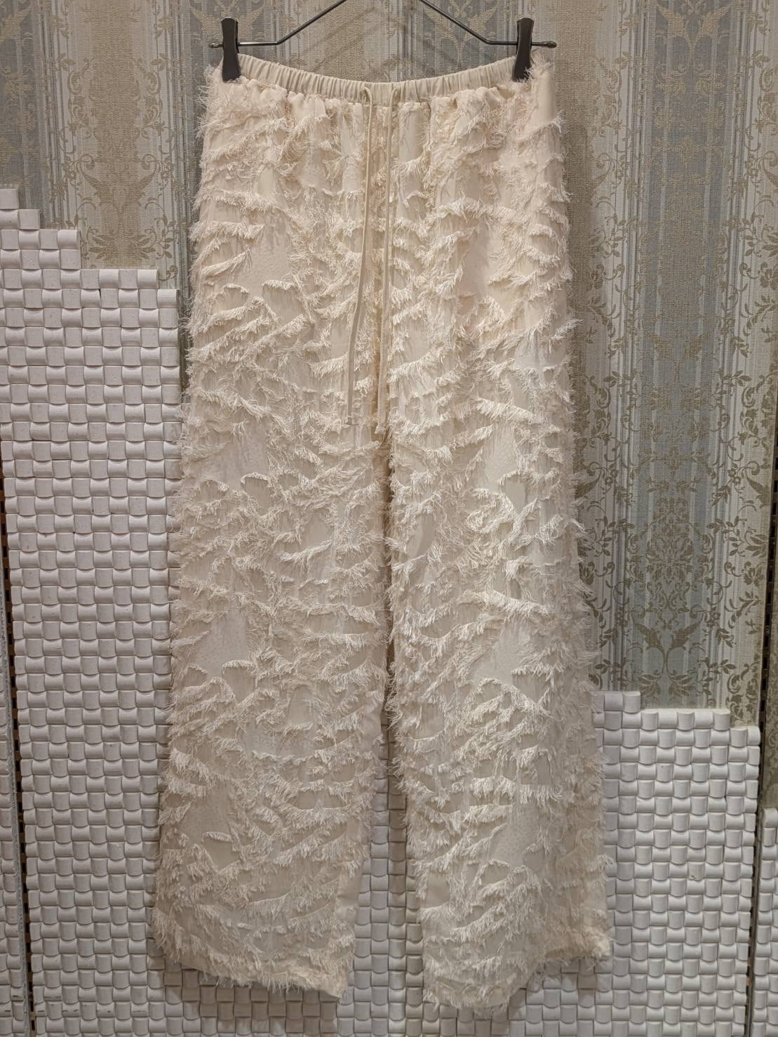 ◯シアーフリンジパンツ