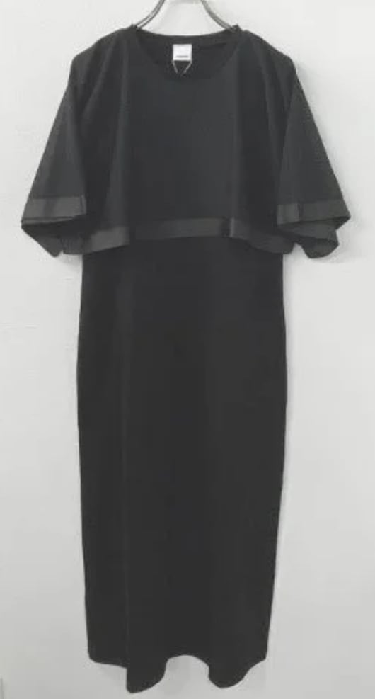 メッシュレイヤードワンピース