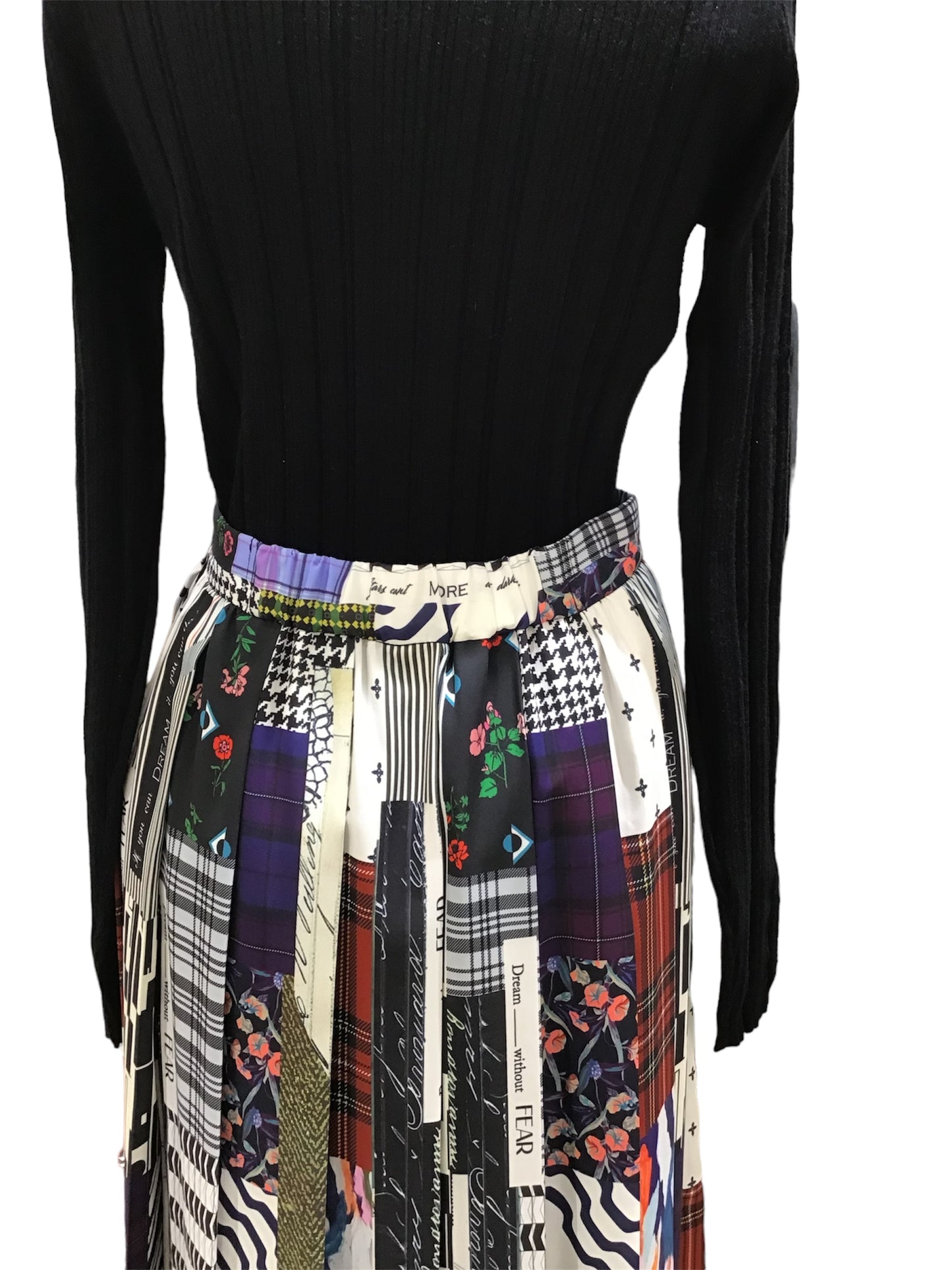 ◎Eimee Law コラージュptタックプリーツSK