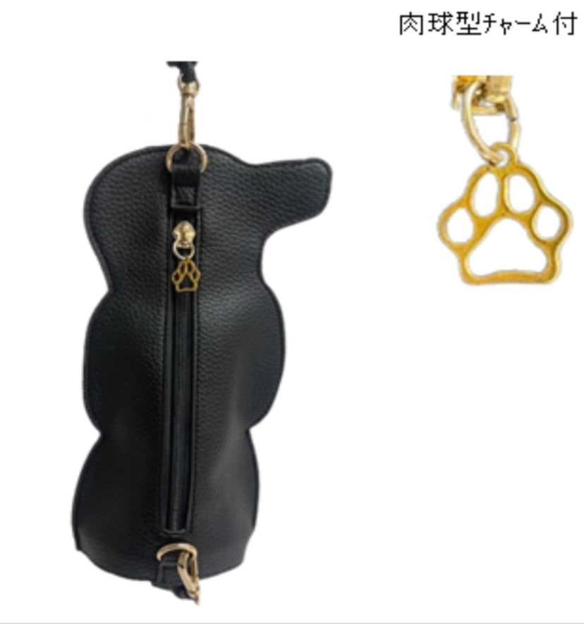 ドッグデザインポーチ(ダックスフンド)