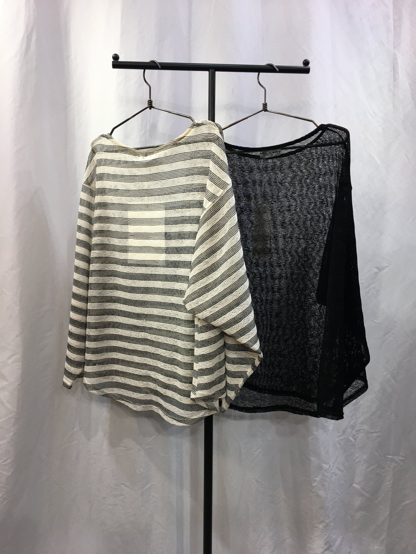 ☆ROSIEE ボーダーメッシュルーズTops【予約商品 6/20頃入荷予定】