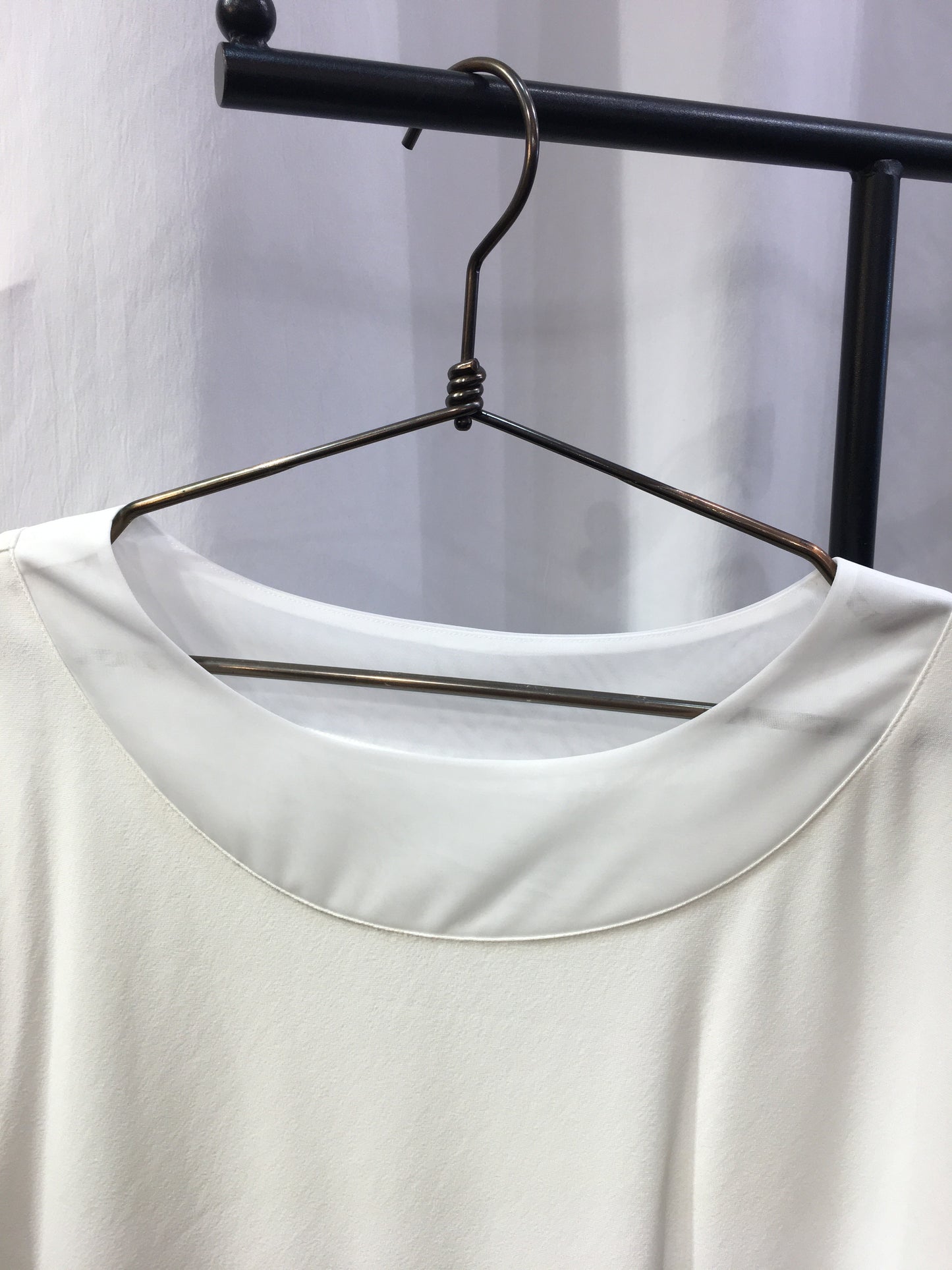 ☆CLOCHE シアーネックロングタンクい