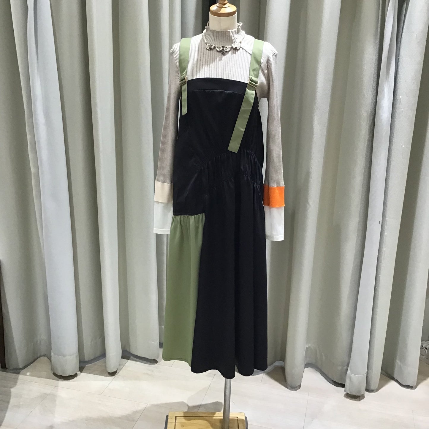 ◎アシメギャザーJSK