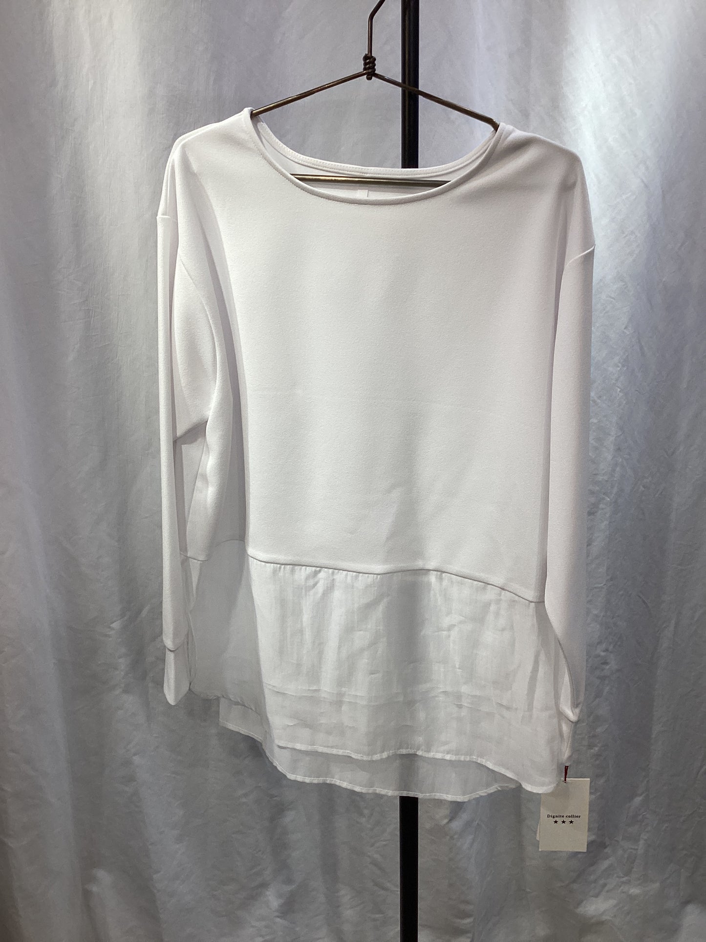 ☆Dignite collier シアー切替長袖PO