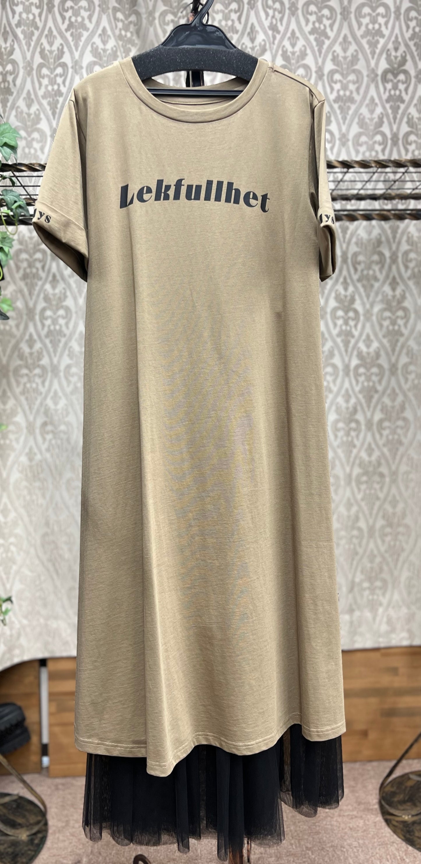 DOS DIOSAS ロングTシャツチュールスカートSET