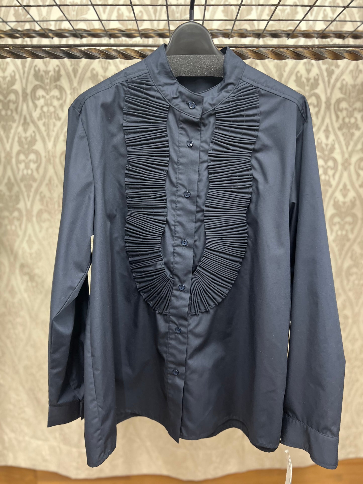 C'EST MOIJEU タックプリーツブラウス