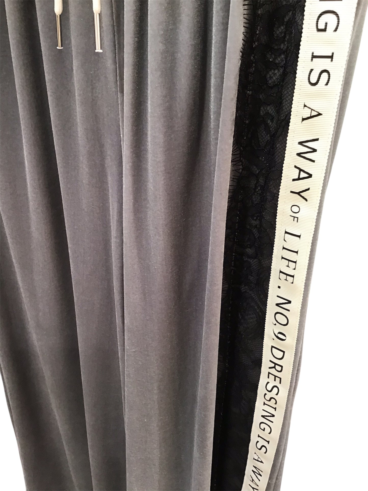 ◎Eimee Law アシメサイドレースベロアPT