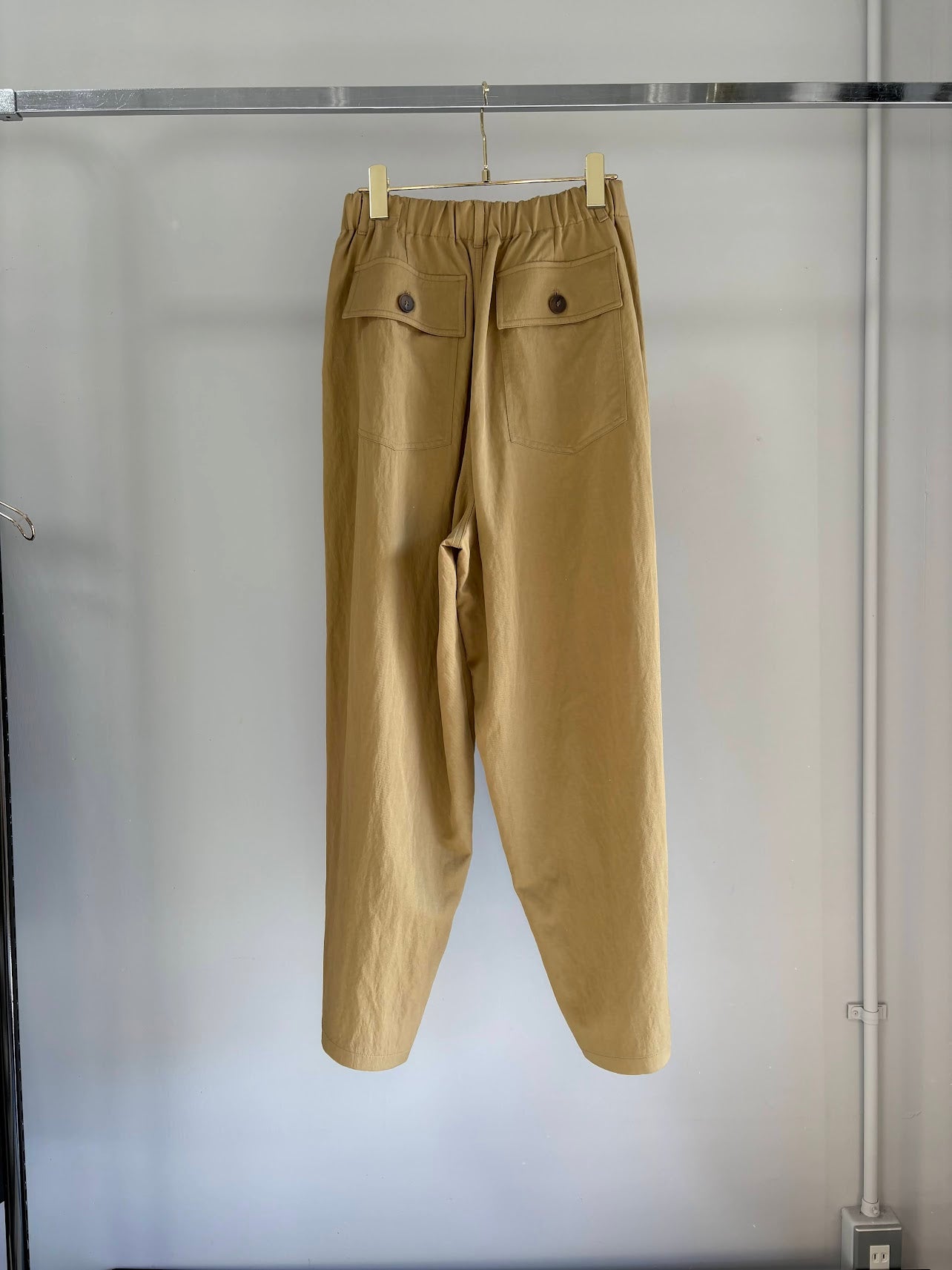 予約 MARGAUX VINTAGE バックゴムベイカーパンツ【即日決済で次から使える10%還元クーポンがもらえます】