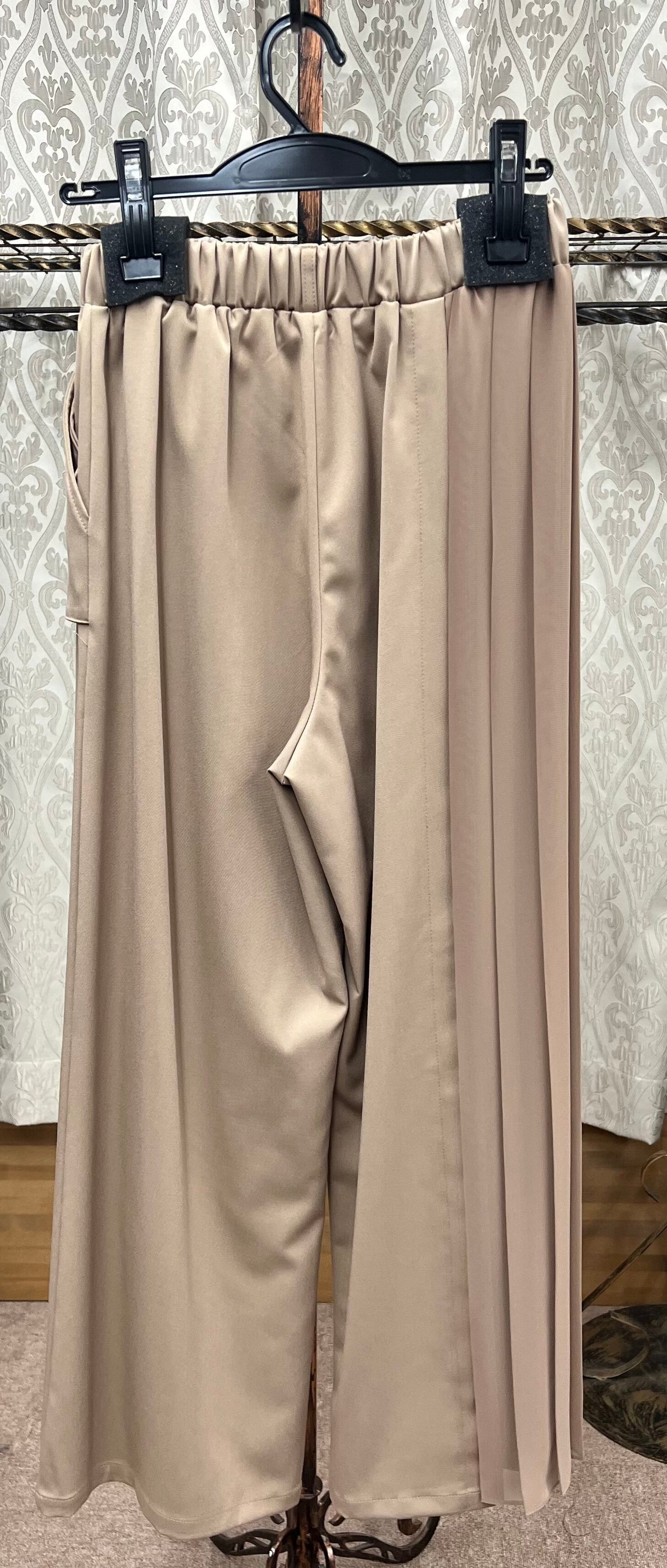 TEVALT トレンチ風アシメワイドPT.