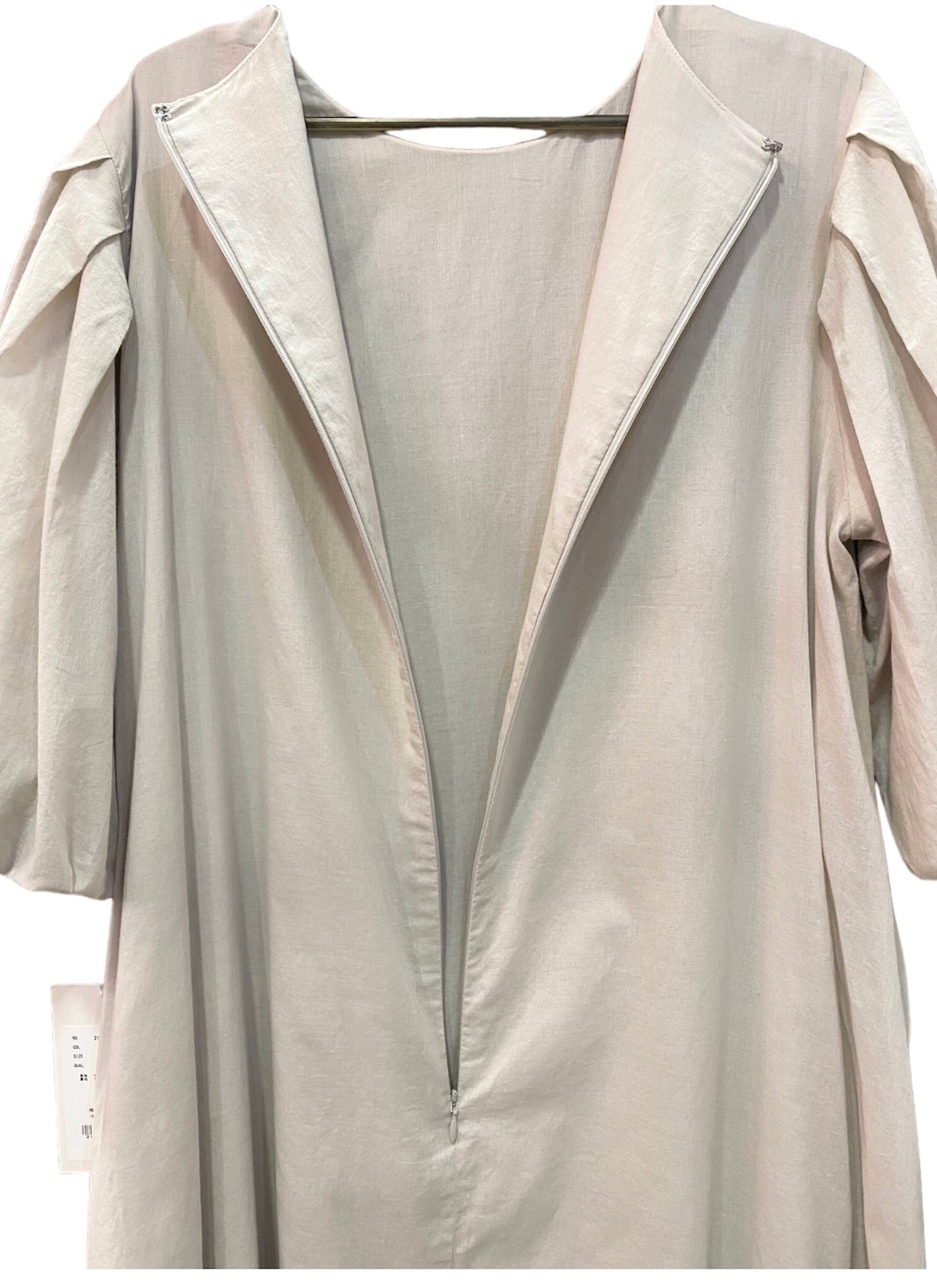 ☆【SALE】CLOCHE袖ボリューム綿ワンピース