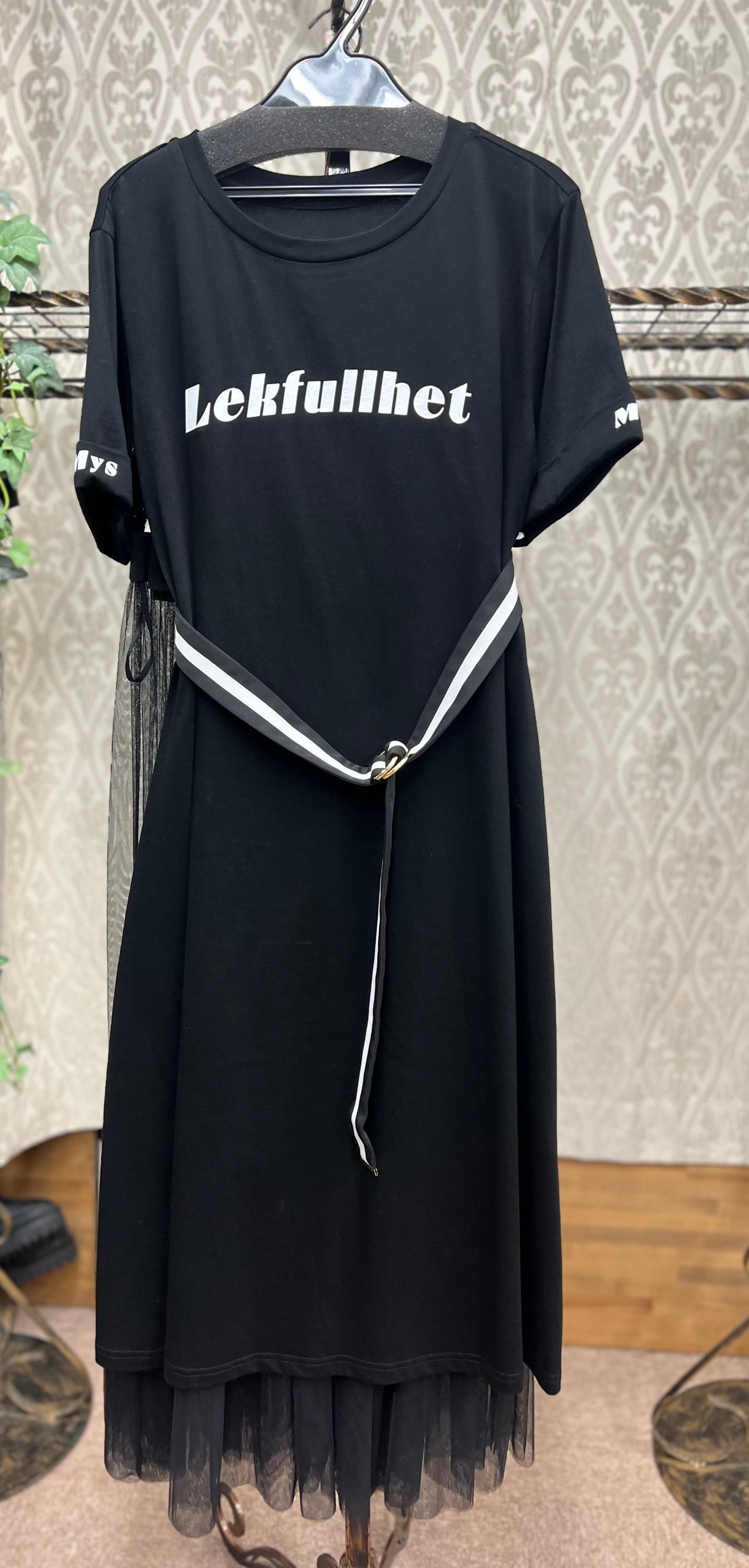 DOS DIOSAS ロングTシャツチュールスカートSET