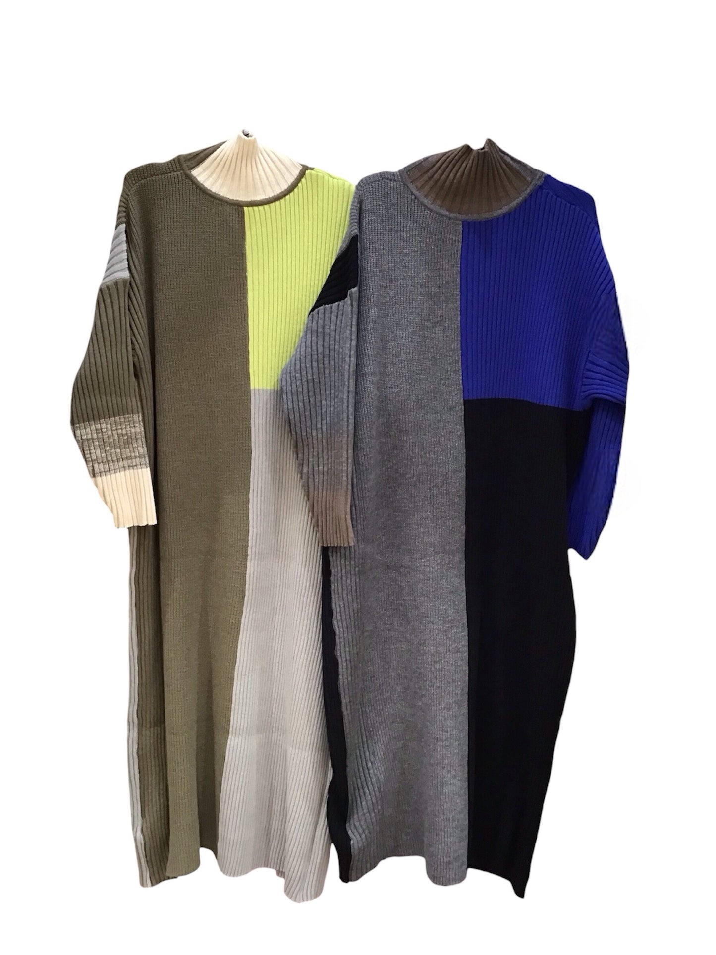 ◎Eimee Law RIB編みハーフZIPニットOP
